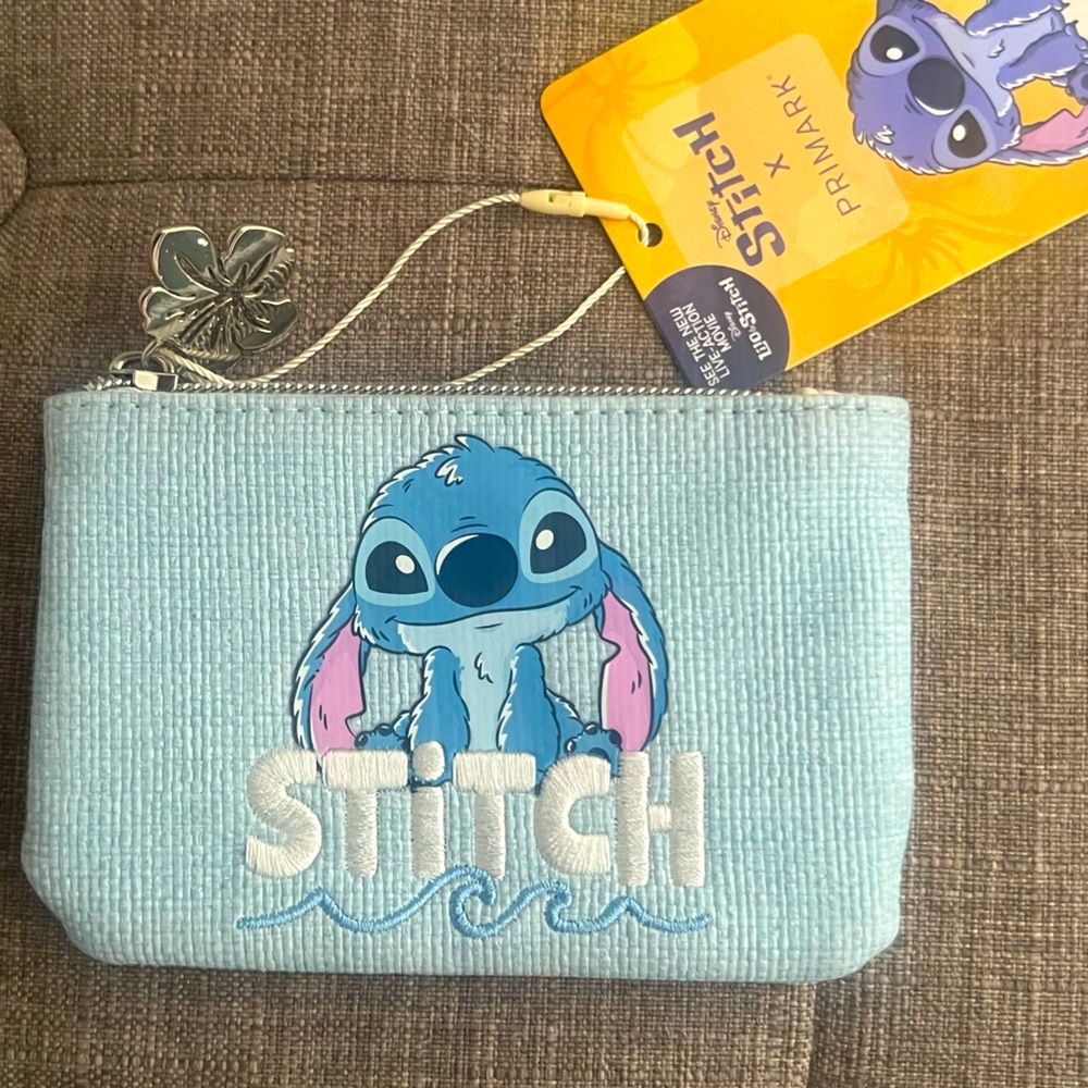 Disney Primark Stitch Light Blue wallet 💙🩵💙